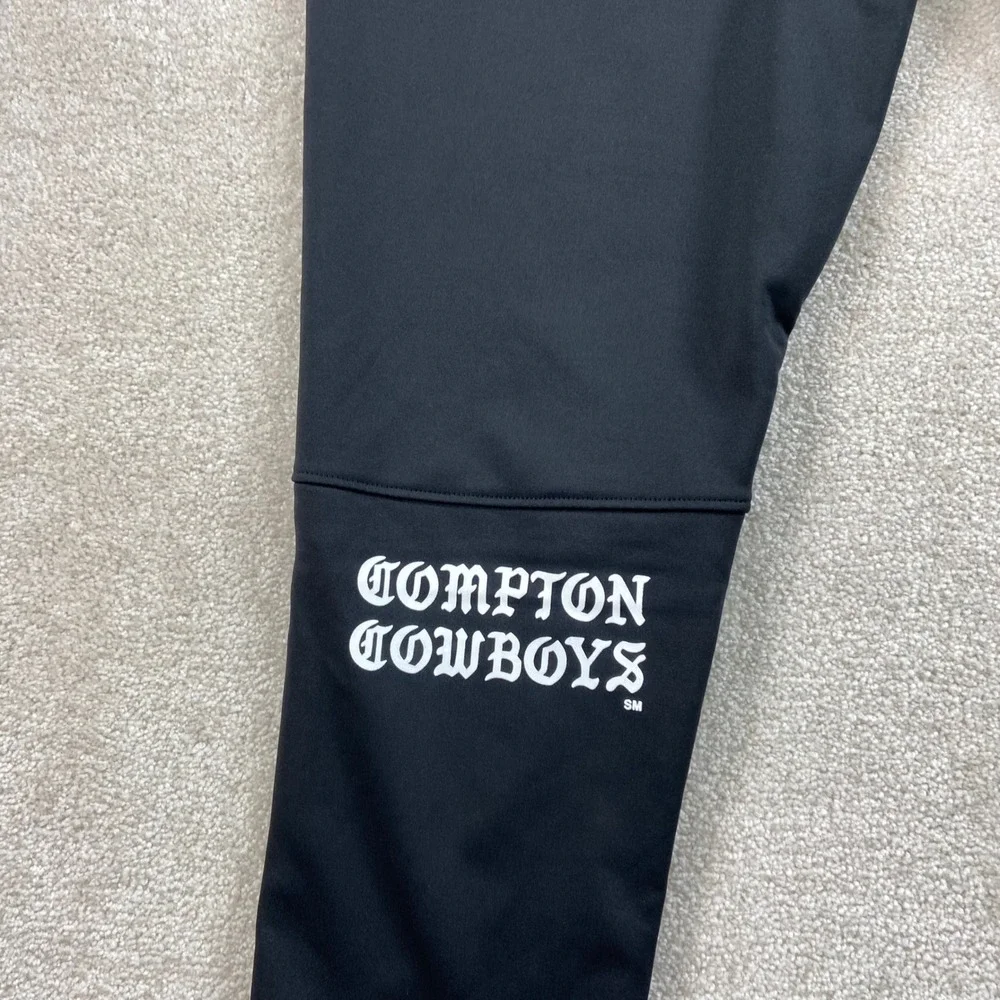 NWT Ariat Compton Cowboys Joggers Mens XL Black Cold Series Fleece Sweatpants